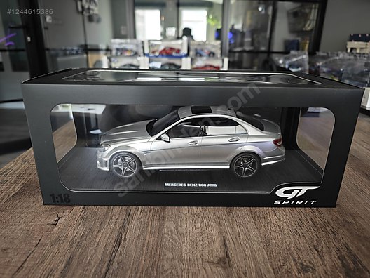 1/18 GT SPIRIT - MERCEDES BENZ C63 AMG 2008 - Silver at sahibinden