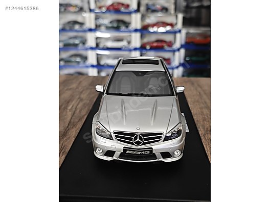 1/18 GT SPIRIT - MERCEDES BENZ C63 AMG 2008 - Silver at sahibinden