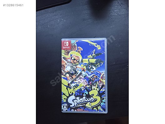 nintendo switch splatoon 3 oyun on sahibinden.com - 1328615461