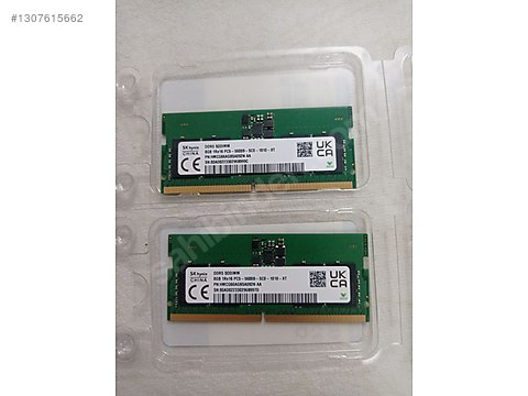 SODIMM DDR5 SKhynix 16GB (8GBx2枚) SK hynix DDR5 16GB 32GB 5600MHz RAM 1Rx8 PC5 - 5600B Laptopk