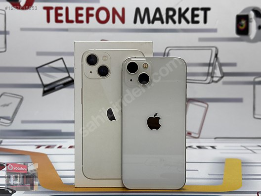 Resim Apple iPhone 13 İkinci El TR | 128 GB | Beyaz İkinci El TELEFON MARKET'DEN 12AY GARANTİLİ KUSURSUZ KULLANILMIŞ İPHONE 13