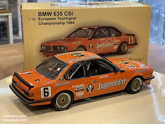 AUTOART BMW 635CSi JAGERMEISTER 1984 *HOBİMERCAN 88446 - Diecast