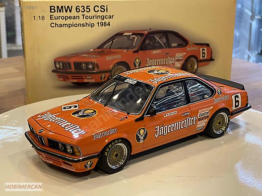 AUTOART BMW 635CSi JAGERMEISTER 1984 *HOBİMERCAN 88446 - Diecast