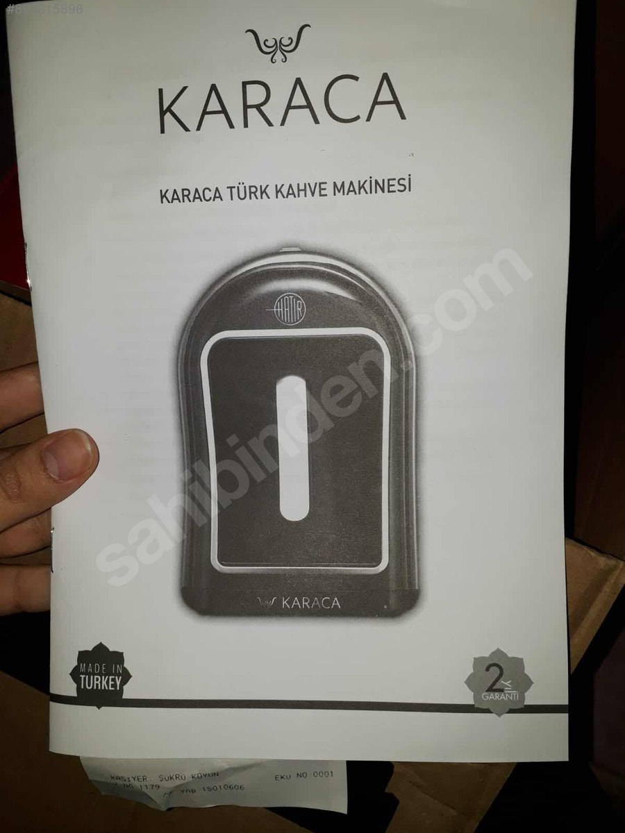 Karaca Hatır Türk Kahvesi Makinesi Karaca Kahve Makinesi ve Küçük Ev