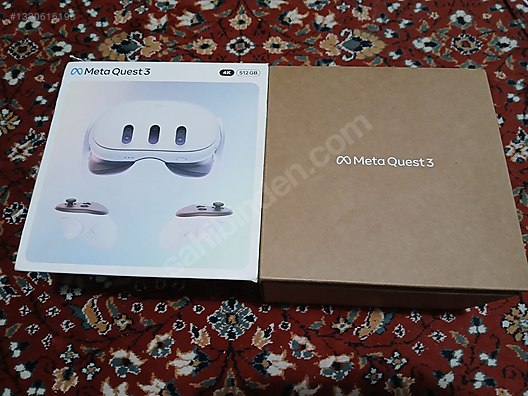  QUEST 3 - 512GB - 新品同様 Quest 3 512GB sahibinden.comda - 1320616193
