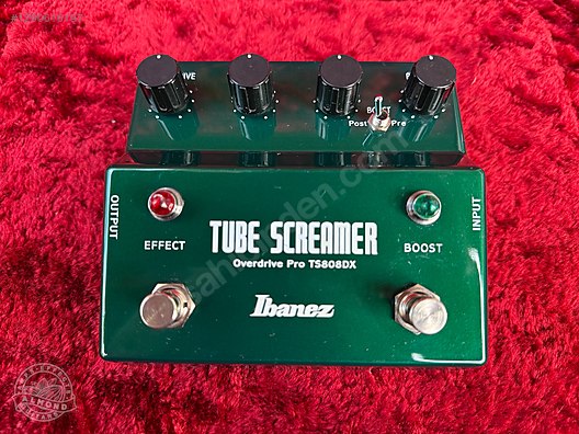 Ibanez TS808DX Tube Screamer Pro Deluxe Overdrive - Efekt Pedalı
