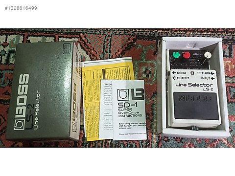 Boss LS-2 Line Selector - Efekt Pedalı ve Diğer Enstrüman Yan