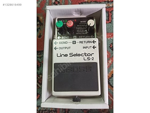 Boss LS-2 Line Selector - Efekt Pedalı ve Diğer Enstrüman Yan