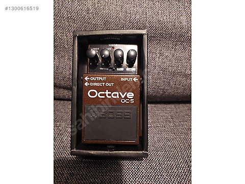 Boss OC 5 Octave Pedal - Efekt Pedalı ve Diğer Enstrüman Yan