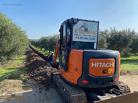 2021 model çok temiz tam takım (7) tonluk HİTAÇHİ ZX 65 USB