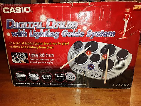 Casio sales drum set