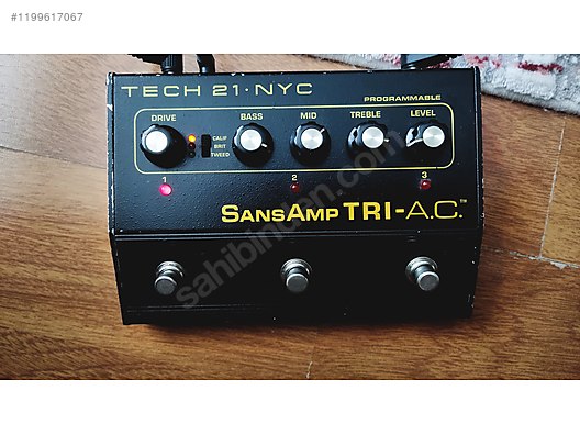 Tech 21 Sans Amp TRI A.C Amfi Simulatörü (USA) - Efekt