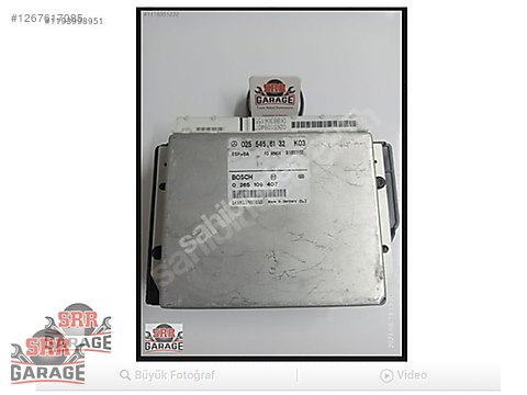 Otomobil & Arazi Aracı / Elektrik / MERCEDES W208 CLK ESP BAS BEYNİ ...