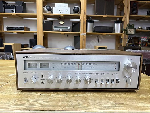 Yamaha Receiver Amfi - YAMAHA CR 600 NATUREL SOUND STEREO RECEIVER