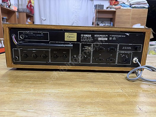 Yamaha Receiver Amfi - YAMAHA CR 600 NATUREL SOUND STEREO RECEIVER