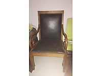 Antika masif ahşap tekli berjel 100 yıllık