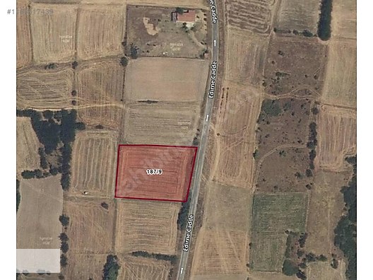 Kırklareli Pehlivanköy'de Tek Tapu, Yol Kenarı, Satılık Tarla #1183617439