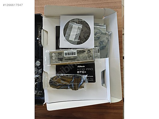 Masaüstü Bilgisayar - Anakart ASROCK H110 PRO BTC+ | G4400 İŞLEMCİ | 8GB RAM + FAN Anakart Anakart