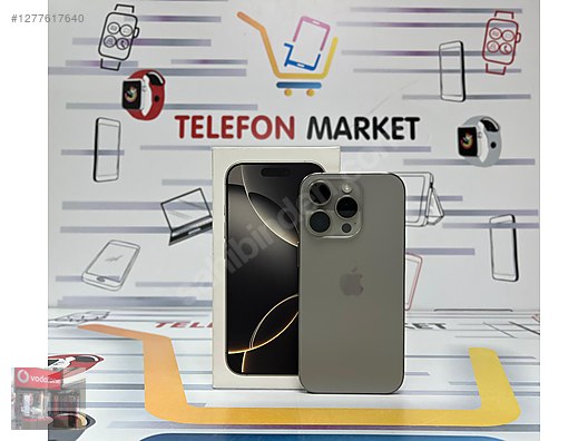 Resim Apple iPhone 16 Pro İkinci El TR | 128 GB | Natürel Titanyum İkinci El TELEFON MARKET'DEN 20AY GARANTİLİ KUSURSUZ İPHONE 16 PRO NATUREL