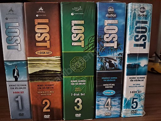 Lost 5 sezon Set Dvd - Yabancı DVD Filmler sahibinden.com'da