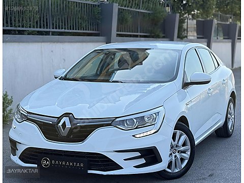 BAYRAKTAR'DAN 2021 RENAULT MEGANE 1.3 TCE JOY BOYASIZ...