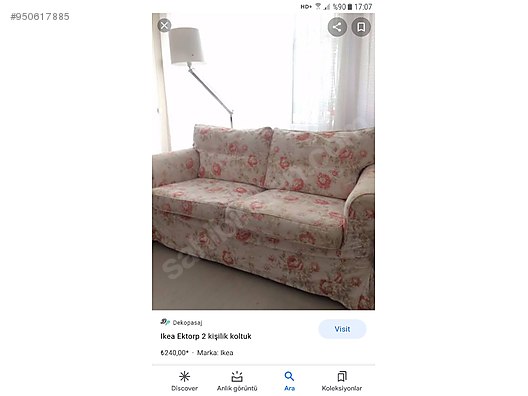 ikea ektorp 2li koltuk kilifi tertemiz koltuk ortusu modelleri sahibinden com da 950617885