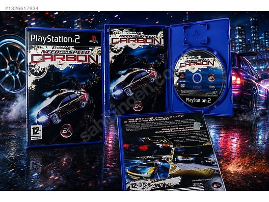 PS2 Need for Speed Carbon Koleksiyonluk Kutulu Kitapcıklı on