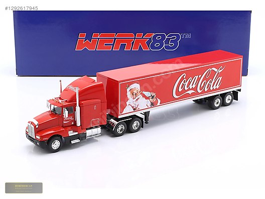 Coca-Cola Kenworth T700 ミニカー 1:32 コカ・コーラ Werk83 Diecast Model 1:43 Kenworth Çekici (TIR) Çeşitleri - 1292617945