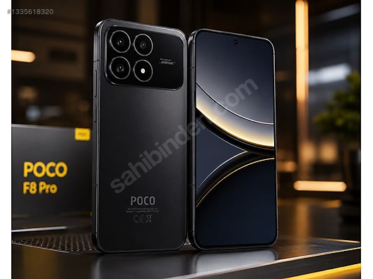 512 GB Siyah Xiaomi Poco F8 Pro Cep Telefonu - 1335618320
