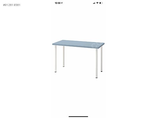 work table ikea calisma masasi at sahibinden com 912618561