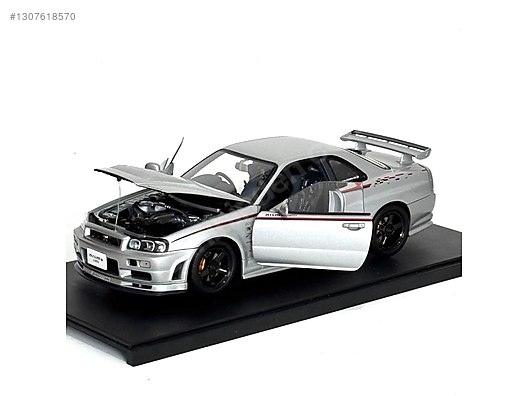 ミニカー NISMO SKYLINE GT-R S-TUNE(R34) 1:18 Ölçek Nissan Skyline GT-R R34 Nismo Z-Tune - Autoart on