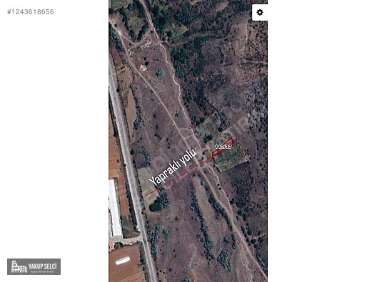 SELCİLER YATIRIM'DAN MERKEZE 15 KM MESAFEDE ANA YOLA CEPHE BAHÇE #1243618656