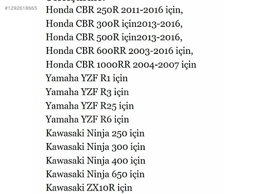 Görünüm / ZX10R SİNYALLİ AYNA UNİVERSAL Bİ ÇOĞU MOTORA UYUMLU