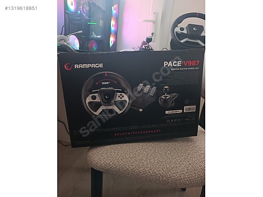 Rampage V987 Direksiyon Seti | 3 Pedal+Vites | Temiz Kullanılmış