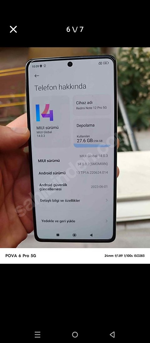 redmi 12 pro 5g 4 ay kullanıldı sıfırdan farksız