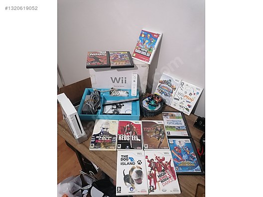 Orjinal Nintendo Wii +skylanders portal seti +4figür +12 oyun on