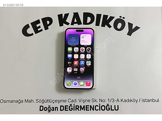 Apple / iPhone 14 Pro Max / CEP KADIKÖYDEN SORUNSUZ APPLE 14 PRO