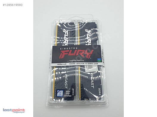Kingston Fury Beast 16GB (2x8) 3200 MHz KF432C16BBK2/16 DDR4 RAM