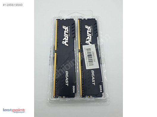 Kingston Fury Beast 16GB (2x8) 3200 MHz KF432C16BBK2/16 DDR4 RAM