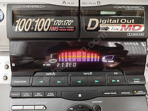 Sony RX99 Müzik Seti - İkinci El Sony Müzik Seti & Teyp modelleri
