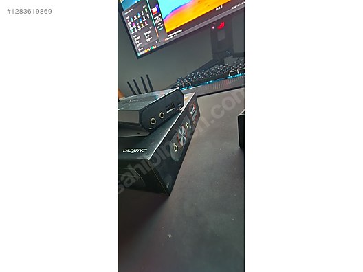 Sound Blaster x G5 harici ses kartı - Ses Kartı ve Tüm Masaüstü Bilgisayar Parçaları sahibinden.com'da