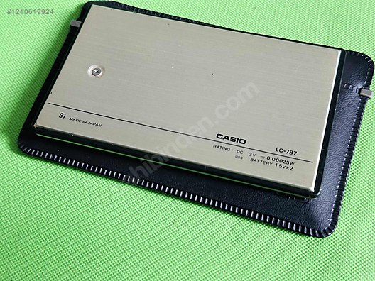 CASIO MINI CARD LC-787 HESAP MAKİNESİ VINTAGE sahibinden.comda
