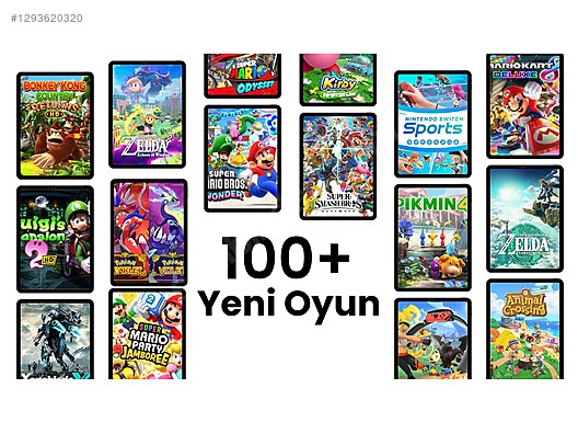 Nintendo modellerine çip + oyun yükleme sahibinden.comda - 1293620320