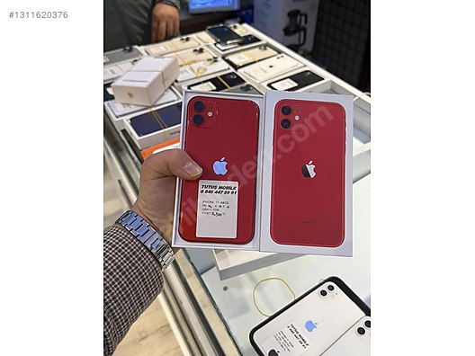 Apple / iPhone 11 / İPHONE 11 64GB KIRMIZI on sahibinden.com