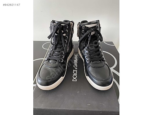 Dolce Gabbana Sneaker High Top 41 Siyah Beyaz Erkek Bot Cizme Modelleri Sahibinden Com Da 842621147