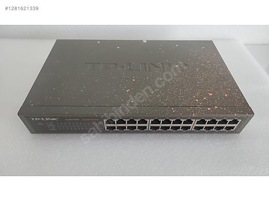 TP-Link TL-SG1024D Gigabit Masaüstü Anahtar, Siyah, 24'lü - Switch, Hub & Splitter ilanları uygun fiyatlarıyla sahibinden.com'da