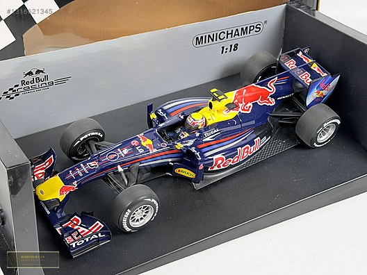 ミニカー RED BULL RENAULT F1 MINI CHAMPS 1/18 Minichamps Diecast Model 1:18 Renault Araba - 1316621345