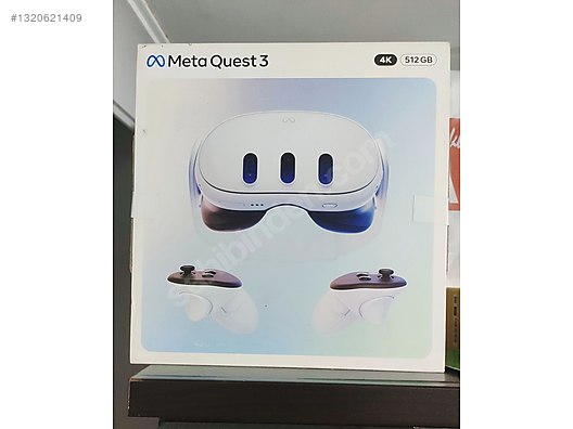 Meta Quest 3 / 512 GB (1 kez kullanıldı) sahibinden.comda - 1320621409