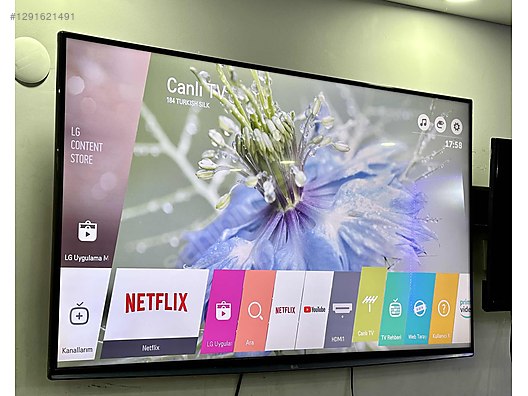LG 140 EKRAN 4K WEBOS SMART LED TV - İkinci El LG LED & LCD TV İlanları ...