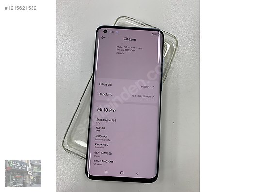 İkinci El ve Sıfır Alışveriş / Cep Telefonu & Aksesuar / Cep Telefonu / Xiaomi / Mi 10 Pro